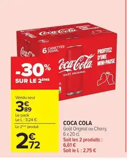 Carrefour Market COCA COLA offre