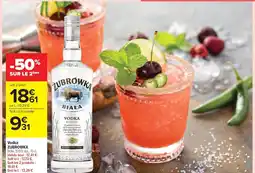 Carrefour Market ZUBRÓWKA Vodka offre