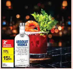 Carrefour Market ABSOLUT Vodka offre