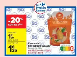 Carrefour Market CARREFOUR CLASSIC Cassonade offre