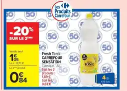 Carrefour Market CARREFOUR SENSATION Fresh Tonic offre