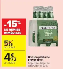 Carrefour Market FEVER-TREE Boisson pétillante offre