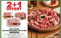 Carrefour Market NEGRONI Sur toutes les chiffonades offre