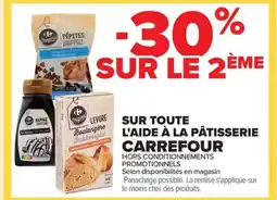 Carrefour Market CARREFOUR Sur toute l'aide à la pâtisserie offre