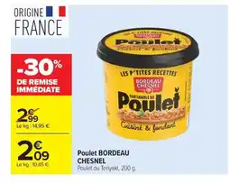 Carrefour Market BORDEAU CHESNEL Poulet offre