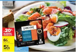 Carrefour Market LABEYRIE Saumon fumé offre