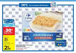 Carrefour Market CARREFOUR EXTRA Colin d'Alaska MSC cuisiné surgelé offre