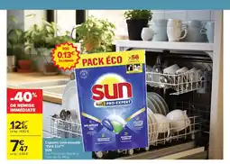 Carrefour Market SUN Capsules Lave-vaisselle Pack Eco offre