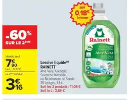 Carrefour Market RAINETT Lessive liquide offre