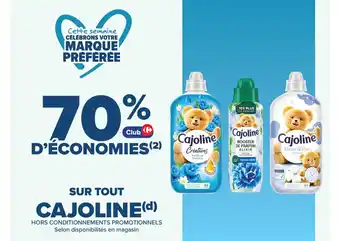 Carrefour Market CAJOLINE offre