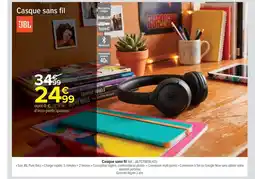 Carrefour Market JBL Casque sans fil offre