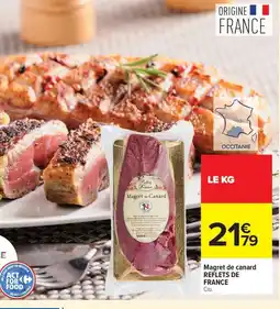 Carrefour REFLETS DE FRANCE Magret de canard offre