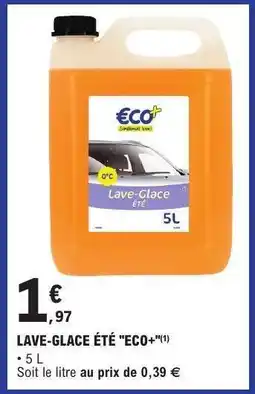 E.Leclerc LAVE GLACE ETE ECO+ offre