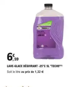E.Leclerc LAVE-GLACE DÉGIVRANT -25°C 5L TECH9 offre