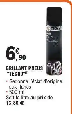 E.Leclerc BRILLANT PNEUS TECH9 offre