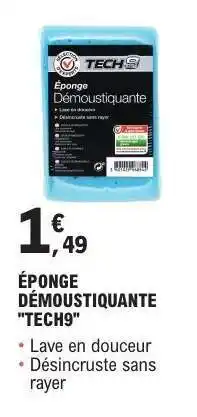E.Leclerc ÉPONGE DÉMOUSTIQUANTE TECH9 offre