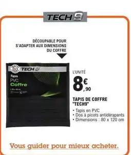 E.Leclerc TAPIS DE COFFRE TECH9 offre