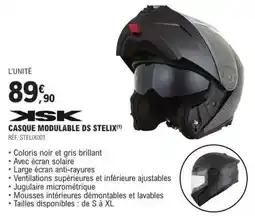 E.Leclerc CASQUE MODULABLE DS STELIX offre
