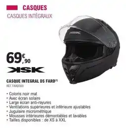 E.Leclerc CASQUE INTEGRAL DS FARO offre