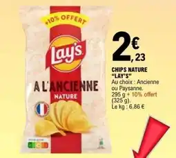 E.Leclerc Chips Nature Lay's offre