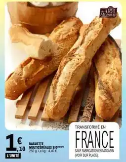 E.Leclerc Baguette Multicéréales Bio offre