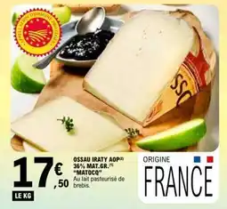 E.Leclerc Ossau Iraty Aop offre