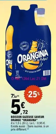 E.Leclerc ORANGINA offre