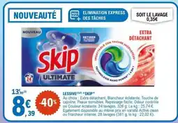 E.Leclerc LESSIVE(S) SKIP offre