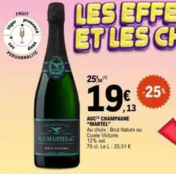 E.Leclerc CHAMPAGNE “MARTEL” offre