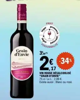 E.Leclerc Grain d'Envie Rouge offre