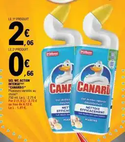 E.Leclerc GEL WC ACTION INTENSE CANARD offre