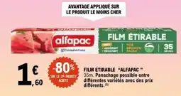 E.Leclerc Film Étirable Alfapac offre