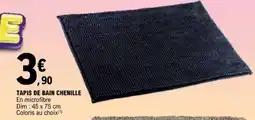 E.Leclerc Tapis de bain chenille offre