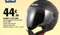 E.Leclerc CASQUE 1/2 JET AIKO offre