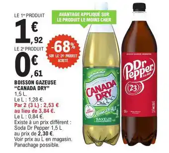 Boisson Gazeuse CANADA DRY