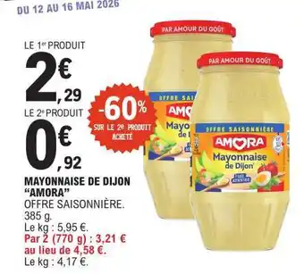 Mayonnaise De Dijon Amora