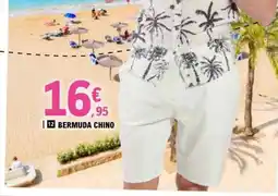 E.Leclerc BERMUDA CHINO offre