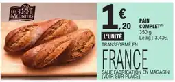 E.Leclerc Pain Complet offre