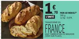 E.Leclerc Pain au Muesli offre