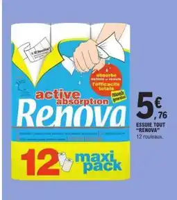 E.Leclerc ESSUIE-TOUT “RENOVA” offre