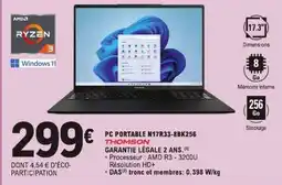 E.Leclerc PC PORTABLE N17R33-8BK256 offre