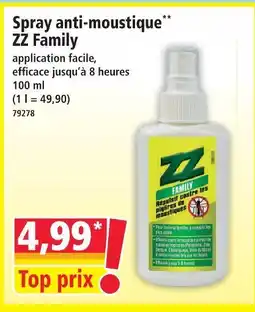 Norma Zz family spray anti-moustique offre