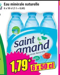 Norma Saint amand eau minérale naturelle offre