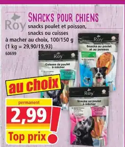 Norma Roy snacks pour chiens offre