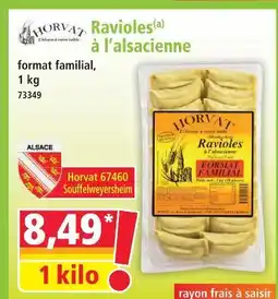 Norma Horvat ravioles à l'alsacienne offre