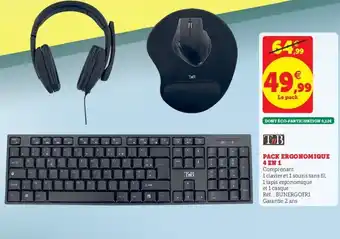 Pack Ergonomique 4 En 1