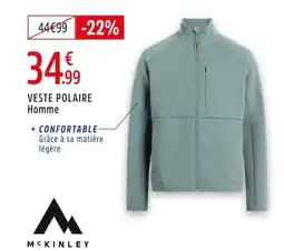 Intersport Veste polaire homme offre