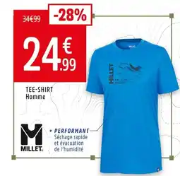 Intersport MILLET Tee-shirt homme offre