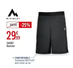 Intersport MCKINLEY Short homme offre