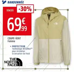 Intersport THE NORTH FACE Coupe-vent femme offre